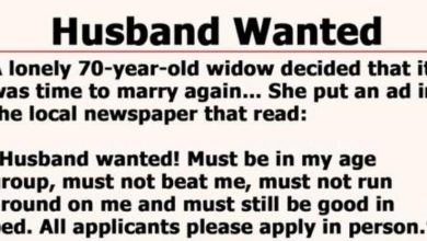 Photo of 70-Year-Old Widow Posts A Newspaper Ad To Find A Husband