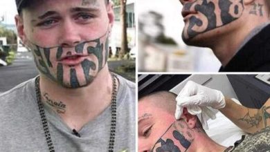 Photo of Unemployed dad with face tattoo rejects 45 job offers since going viral with desperate work plea